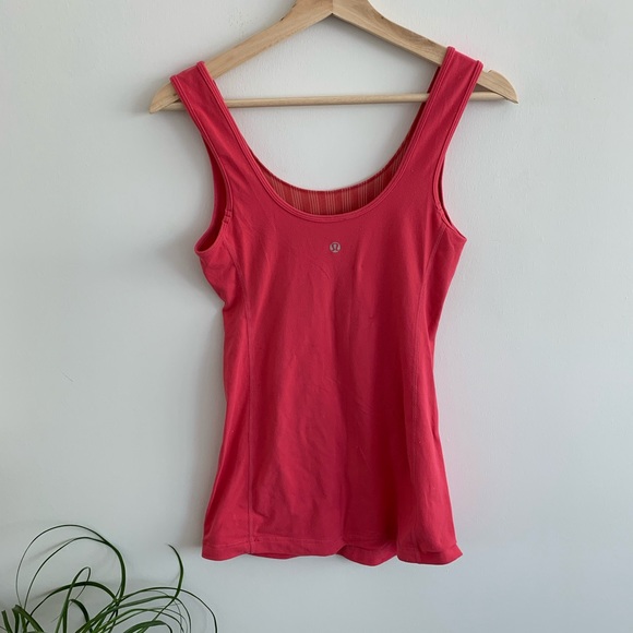 Lululemon - Pink with Mesh Tank Top - Picture 3 of 3